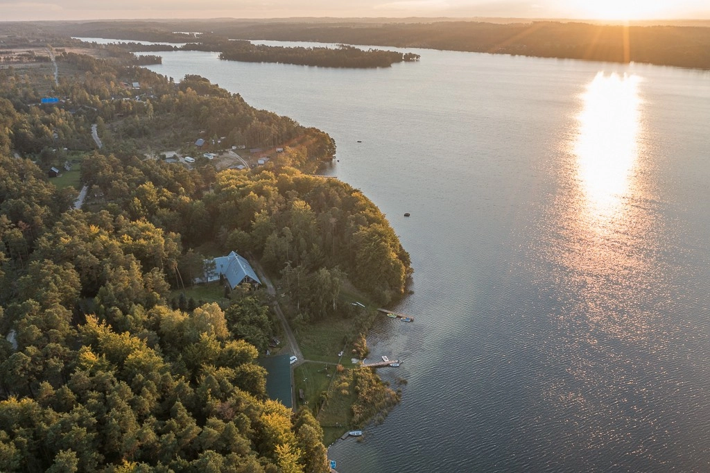 Linia brzegowa, pomost, Jezioro ze Strefą Ciszy!