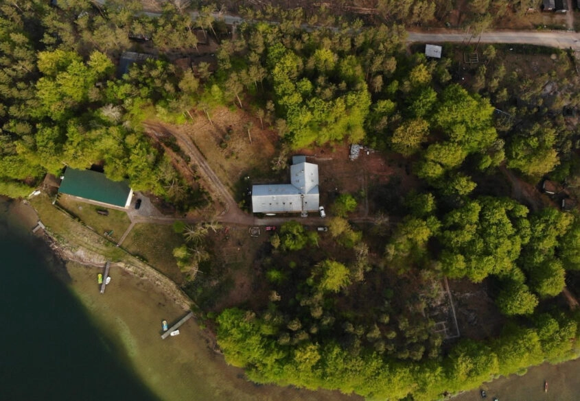 Linia brzegowa, pomost, Jezioro ze Strefą Ciszy!