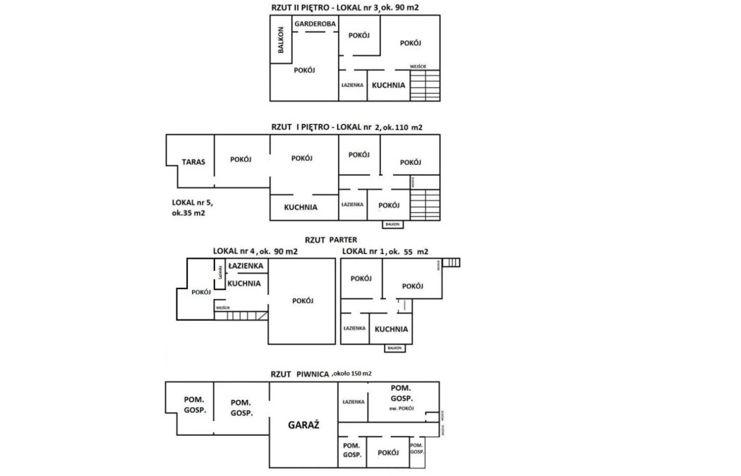 Dom z kilkoma lokalami - zamieszkaj i zarabiaj!