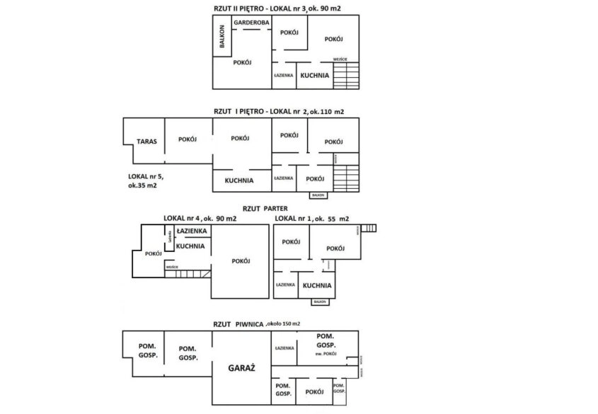 Dom z kilkoma lokalami - zamieszkaj i zarabiaj!
