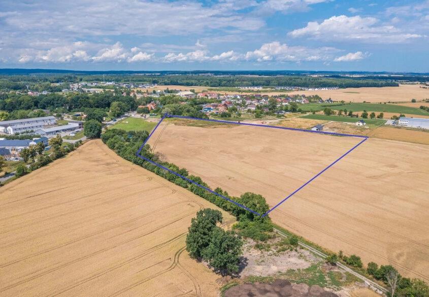 DZIAŁKA z pozwol.  na bud. CENTRUM LOGISTYCZNEGO