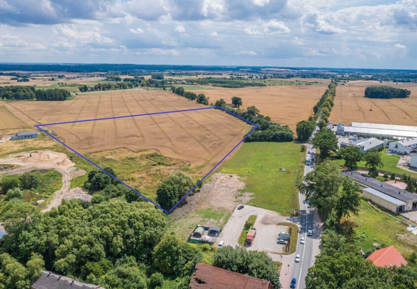 DZIAŁKA z pozwol.  na bud. CENTRUM LOGISTYCZNEGO