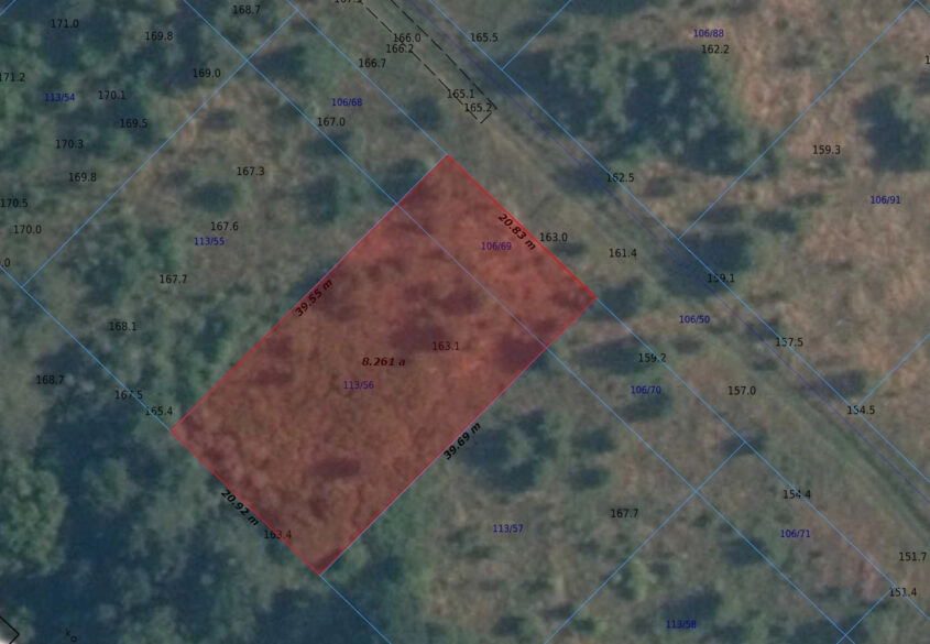 900M OD JEZIORA | PROSTOKĄTNA | TANIO!!!