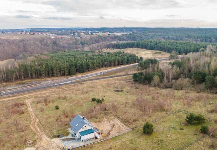 WODA GAZ PRĄD KANALIZACJA| POD LASEM | PROSTOKĄTNA