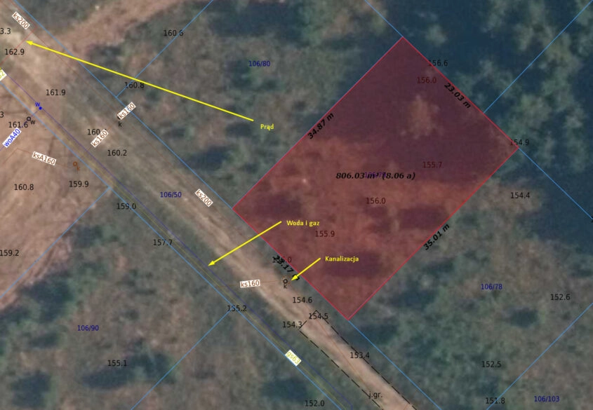 PEŁNE UZBROJENIE | LAS JEZIORO | PROSTOKĄTNA