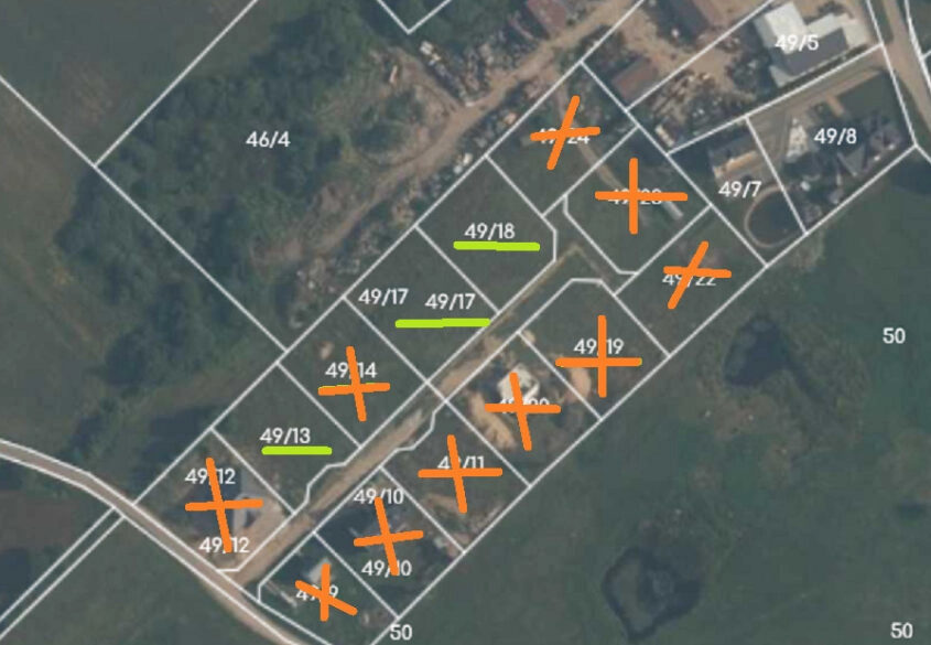 Działki  z wydanymi WZ  na Kaszubach Egiertowo