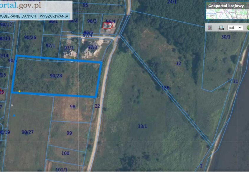 Działka z widokiem na morze