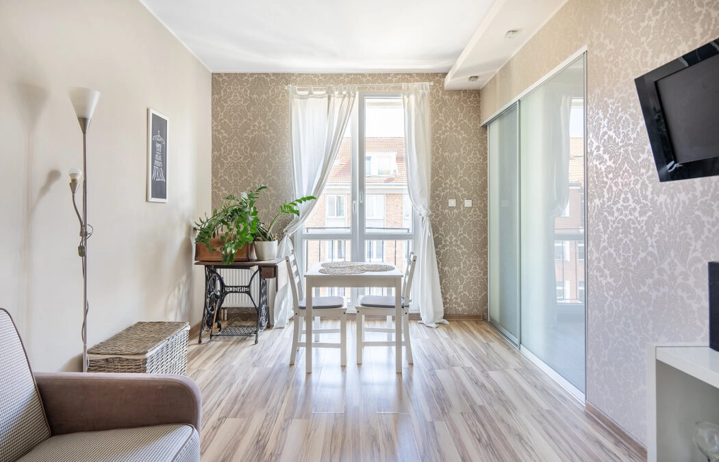 2 oddzielne pokoje z balkonem w centrum Gdańska