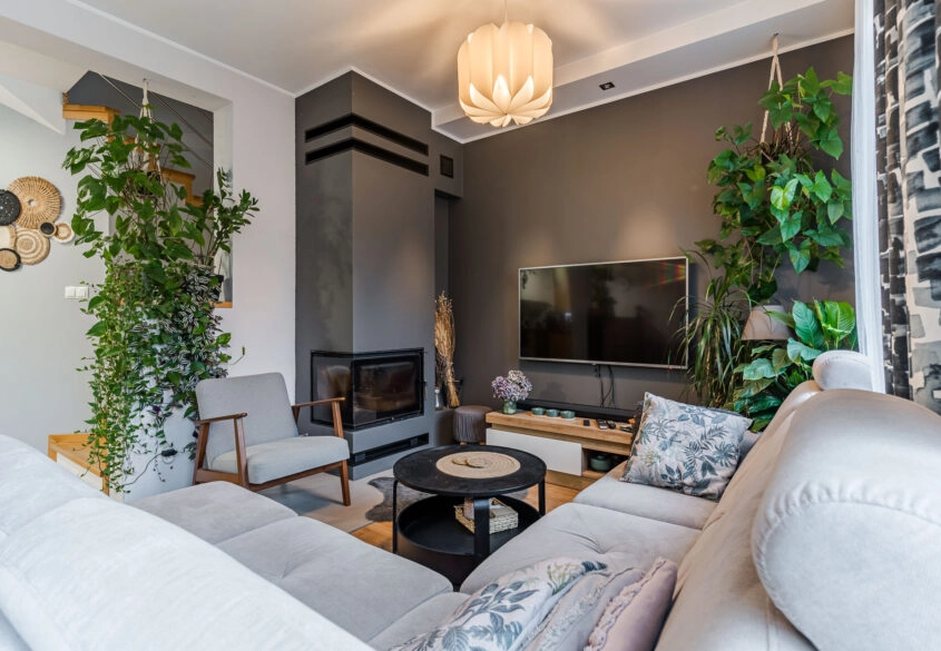 Wygodny dom w otoczeniu lasu