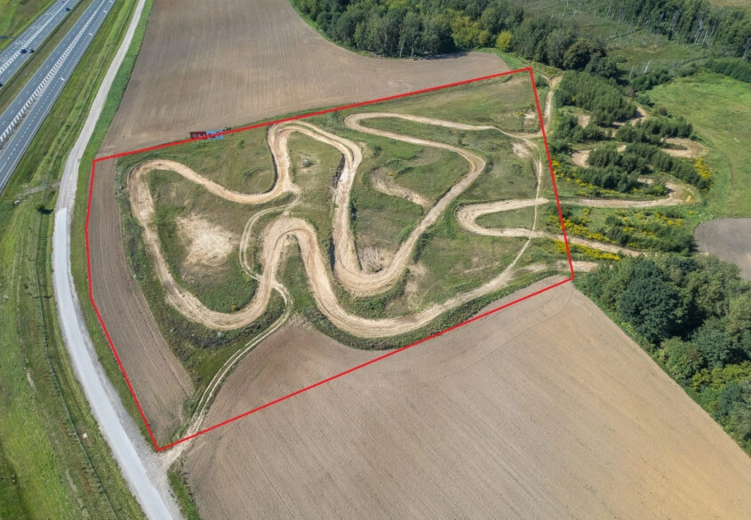 Górka! Działka Węzeł S7 z S16! Pod halę, magazyn!