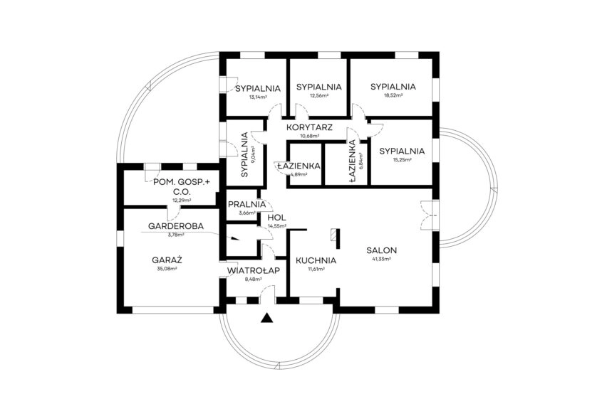 Piękny parterowy dom dla wymagającego klienta