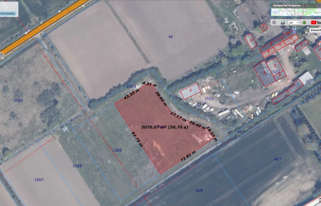 Rola IVB klasa/100m media/ OLSZYNKA ul Gęsia