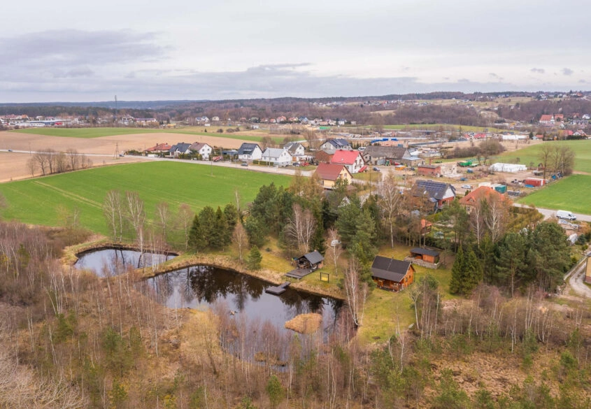 Unikalna działka z całorocznym domkiem