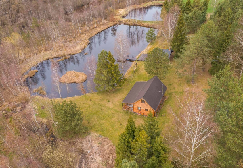 Unikalna działka z całorocznym domkiem