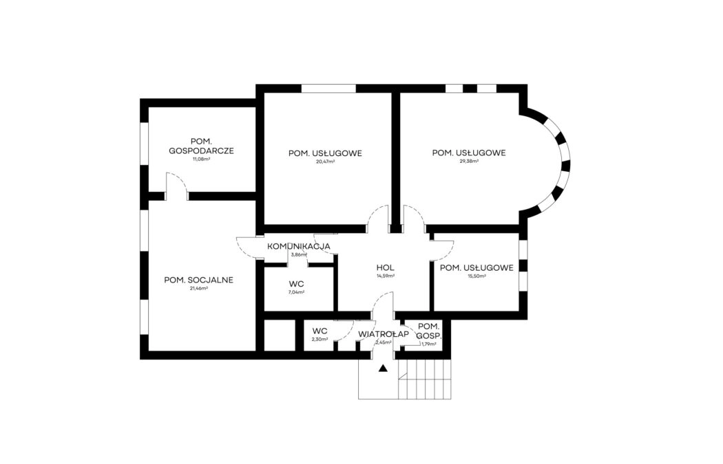 130 m2 w bardzo dogodnej lokalizacji we Wrzeszczu
