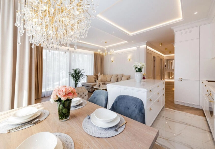 Elegancki apartament na zamkniętym osiedlu w Gdyni