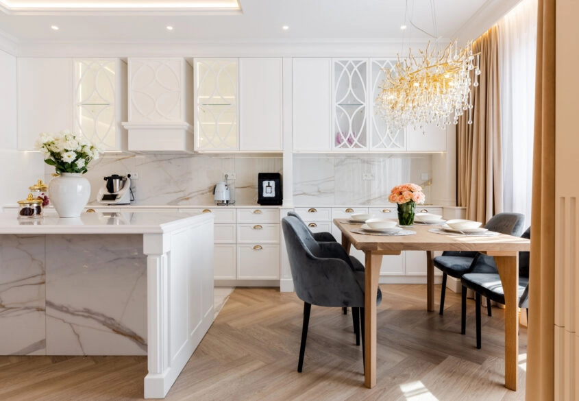 Elegancki apartament na zamkniętym osiedlu w Gdyni