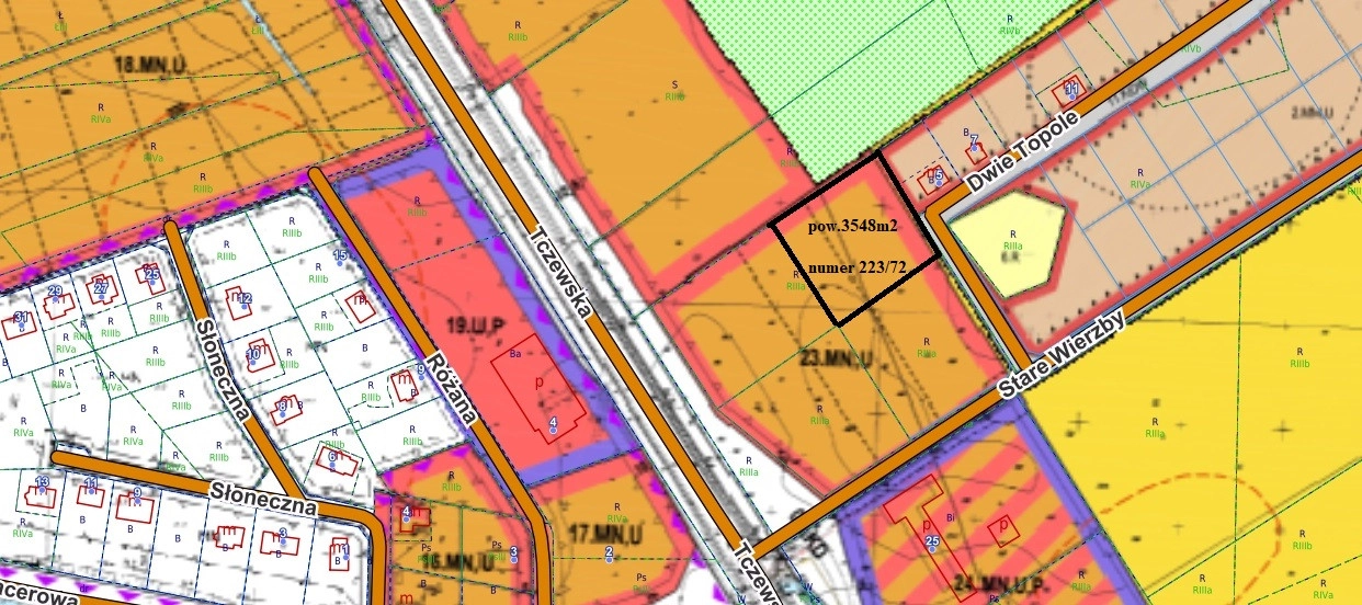 Działka pod Pawilony Handlowe