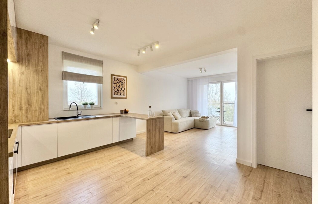 Nowe wykończone mieszkanie bez PCC, garaż