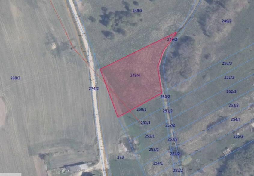 Mierzeszyn - Działka zagrodowa w cichej okolicy