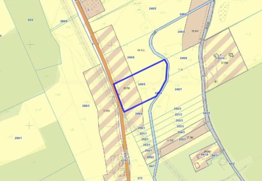 Duża Działka Zagrodowa w Cichej Okolicy!