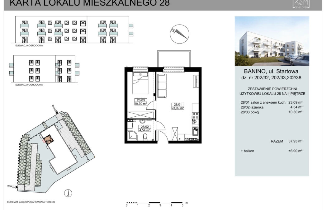 OSTATNIE!!! Mieszkania BANIONO/ DEWELOPER/ centrum