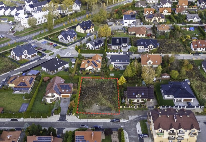 Idealna Działka pod Duży dom w Pruszczu Gdańskim