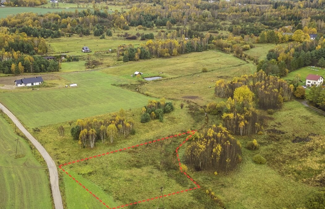 Mierzeszyn - Działka zagrodowa w cichej okolicy