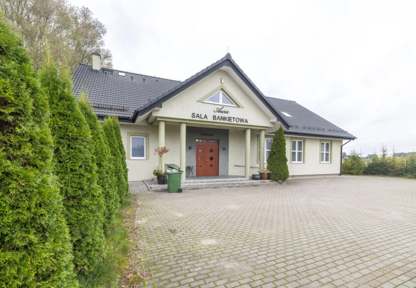 Obiekt komercyjny: wesela, gastronomia, pokoje