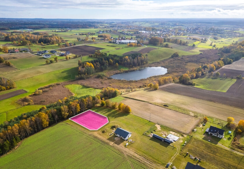 Kameralna działka - Kawle Dolne k/Przodkowa!