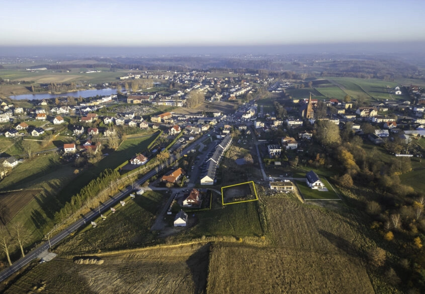 Działka w Przodkowie z pozwoleniem na budowę domu