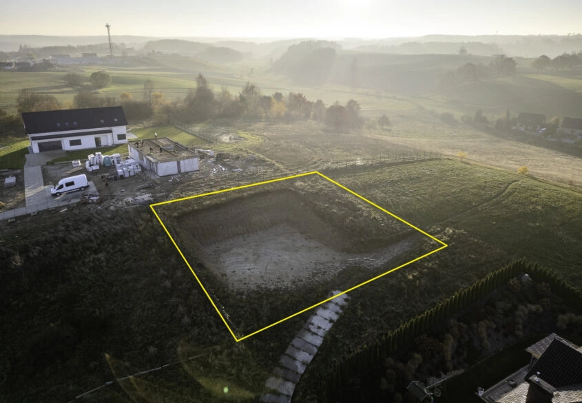 Działka w Przodkowie z pozwoleniem na budowę domu