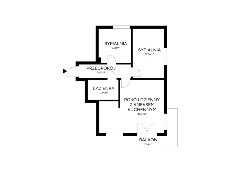 Mieszkanie blisko lasu, cisza i spokój