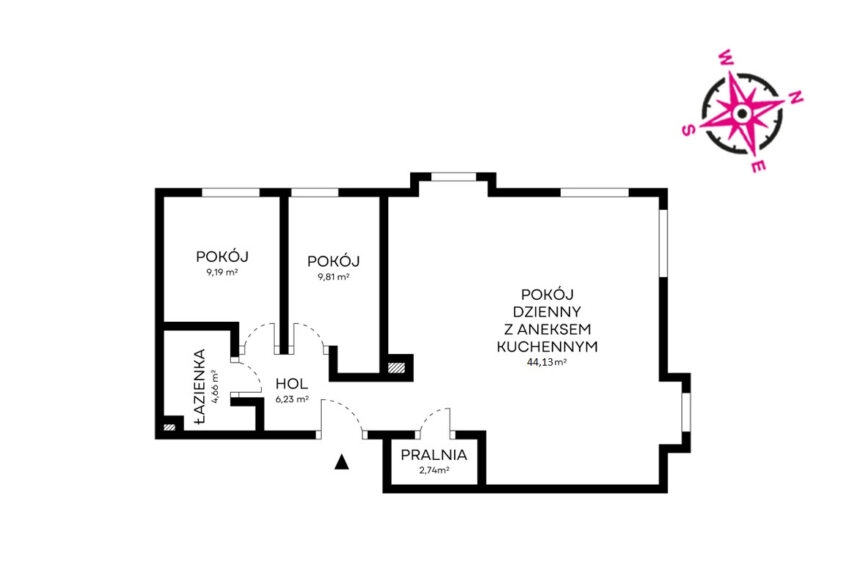 Unikatowa lokalizacja w centrum z dala od zgiełku.