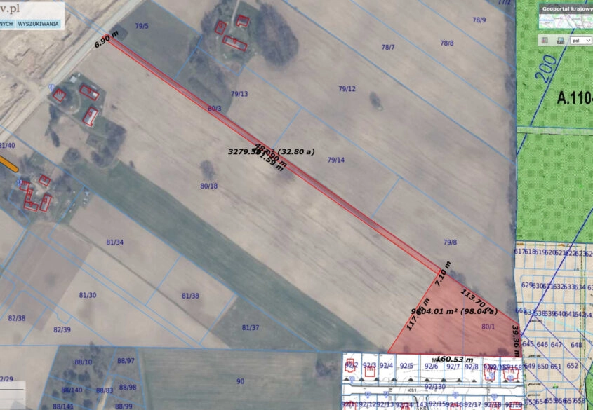 Działka pod WZ Mieszkaniowe