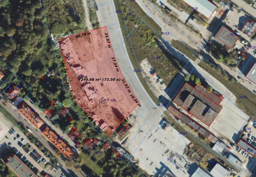 Plac przeładunkowy Kolej blisko PORTu