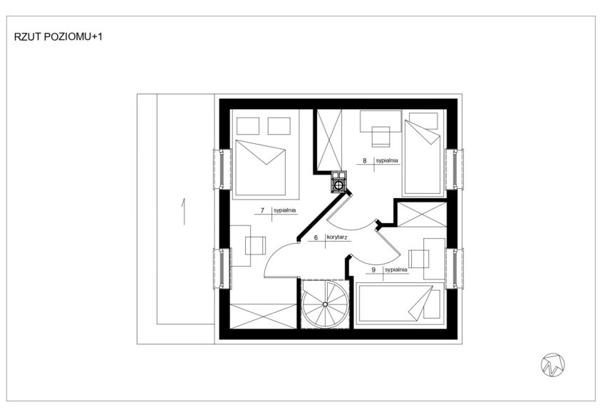 ROD | Nowoczesny, duży domek całoroczny |