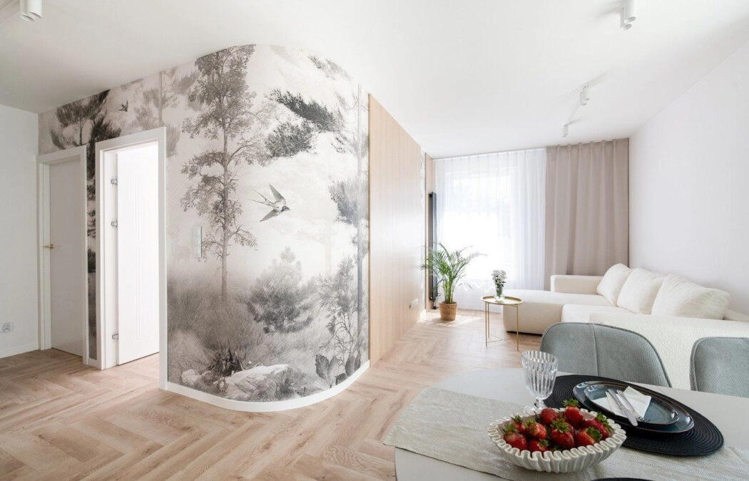 3 pokoje z dużym tarasem blisko morza