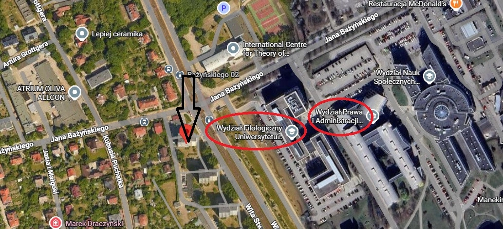 Mieszkanie 2 pokojowe koło Uniwersytetu Gdańskiego