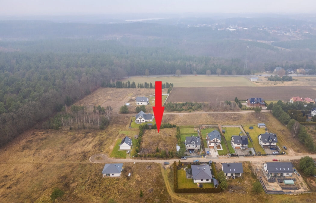 Glincz- działka z WZ na 2 domy!