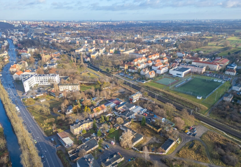 Działka usługowa 549m² Trakt św. Wojciecha