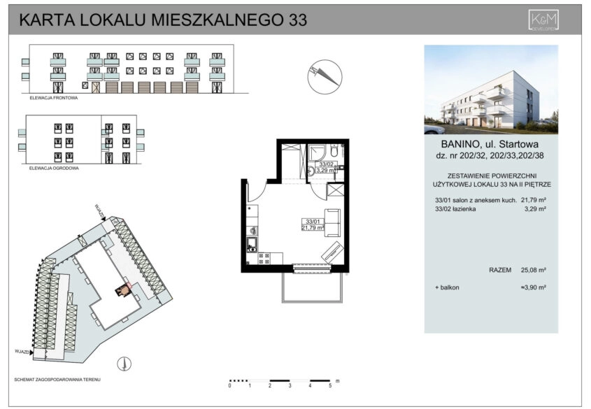 OSTATNIE Mieszkania BANIONO/ DEWELOPER/ centrum