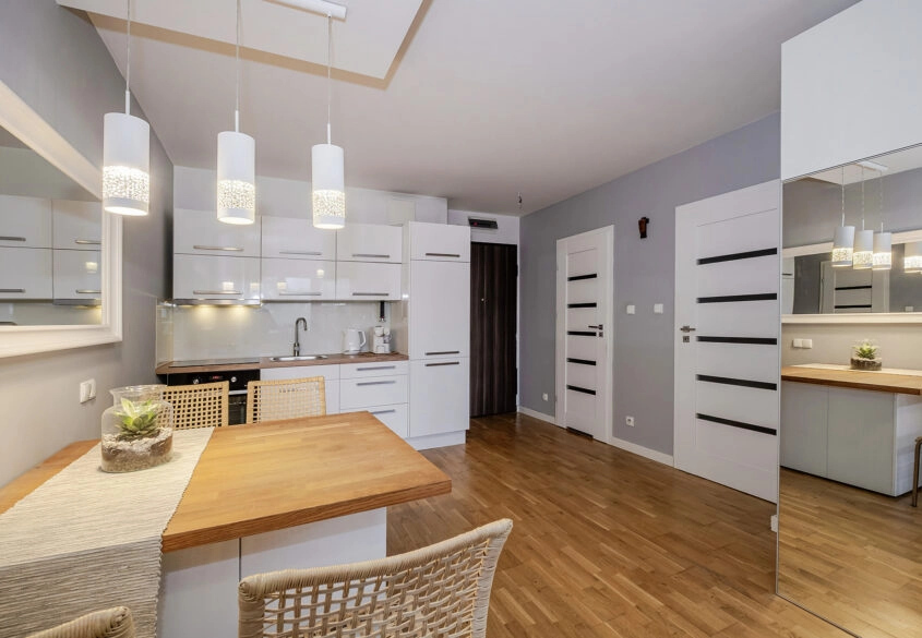 Apartament w otulinie zieleni.