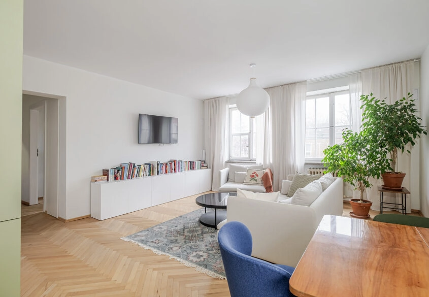 3 pokoje Grobla IV, Śródmieście