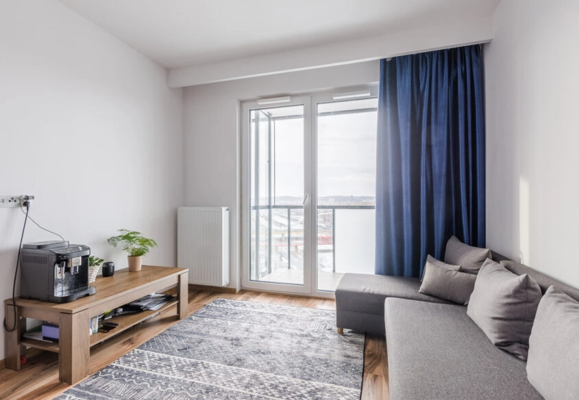 2 pokoje z pięknym widokiem + garaż Letnica