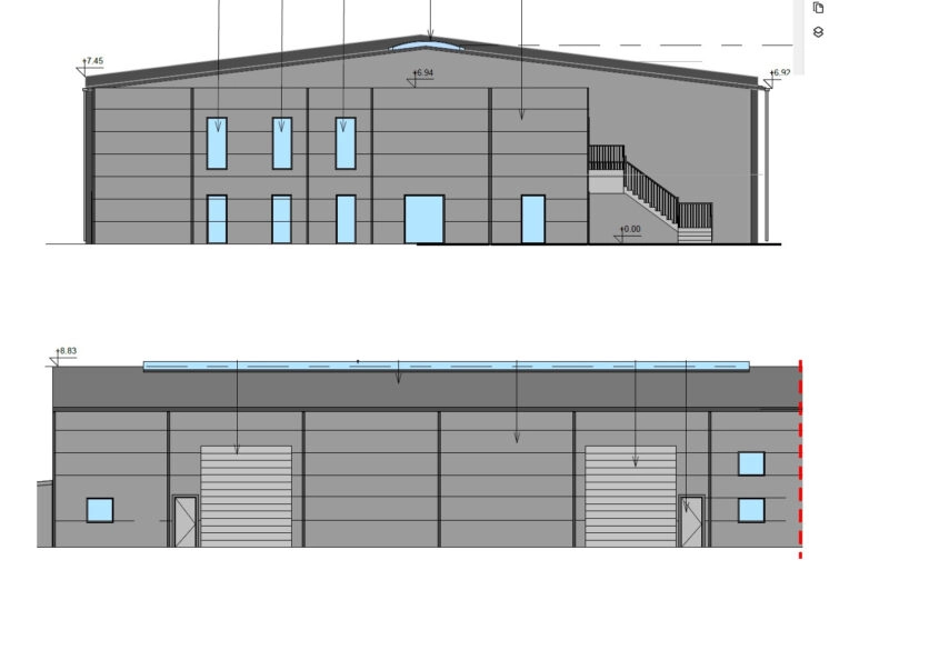 Hala magazynowo produkcyjna - Chwaszczyno