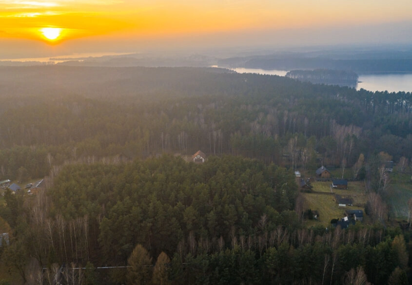 1,5 ha Bory Tucholskie! Dom całoroczny + 2 domki!