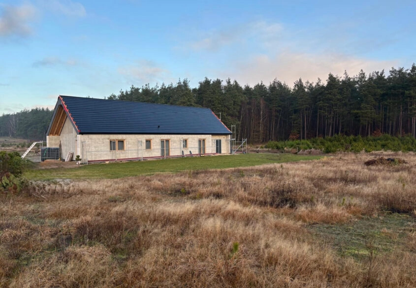 Nowoczesna STODOŁA parterowa  - Żuromino / Stężyca