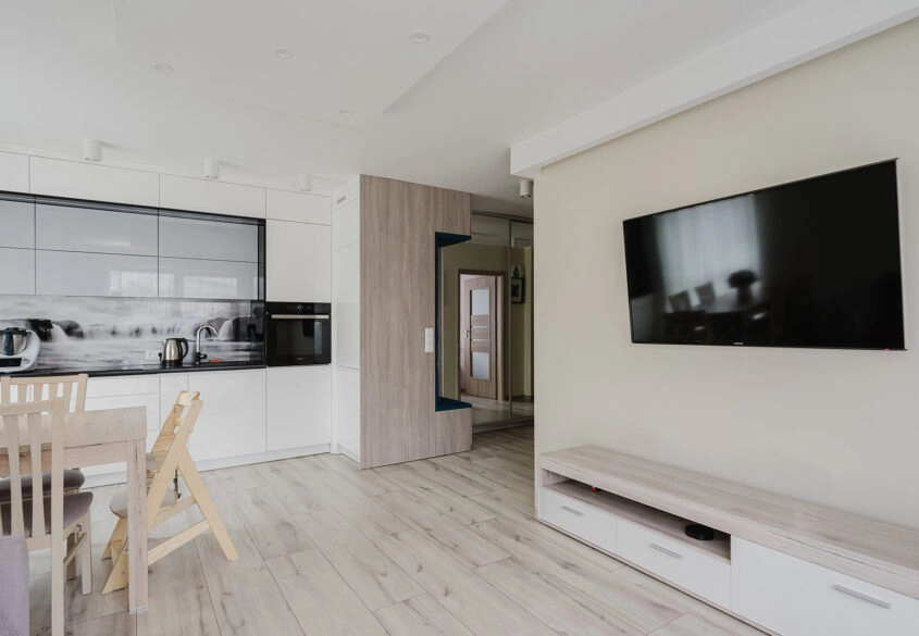 Mieszkanie z 2 miejscami postojowymi w hali garaż