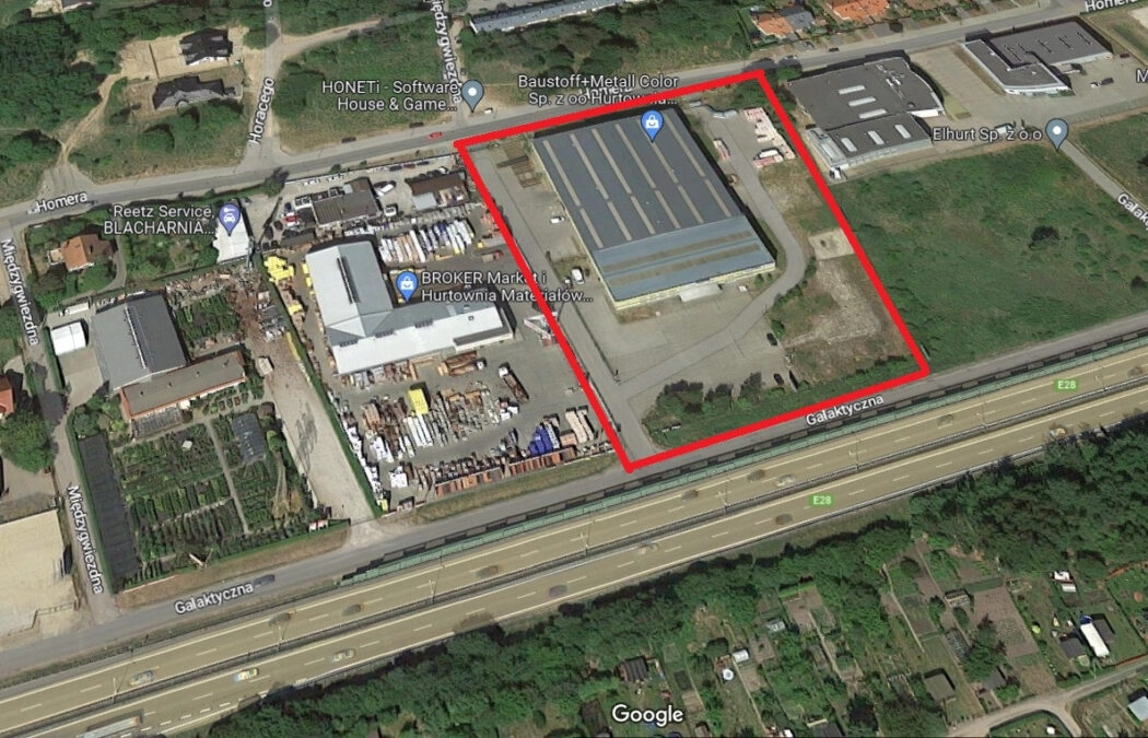 Do wynajęcia utwardzony plac 1000 m2